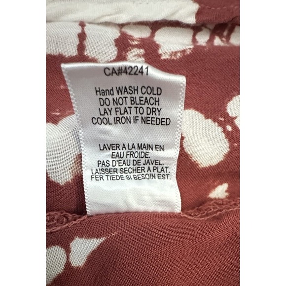 Young, Fabulous & Broke Isla Maxi Dress Sz L Hi Low Kimono Tie-dye Caftan Boho - Picture 7 of 12